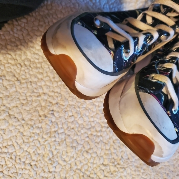 Converse Run Star Hike Hi Paint Splatter Sz. 6 Sneakers Chuck Taylor - Picture 2 of 8